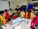 RAF STEM team with Governor’s Meadow First School pupils